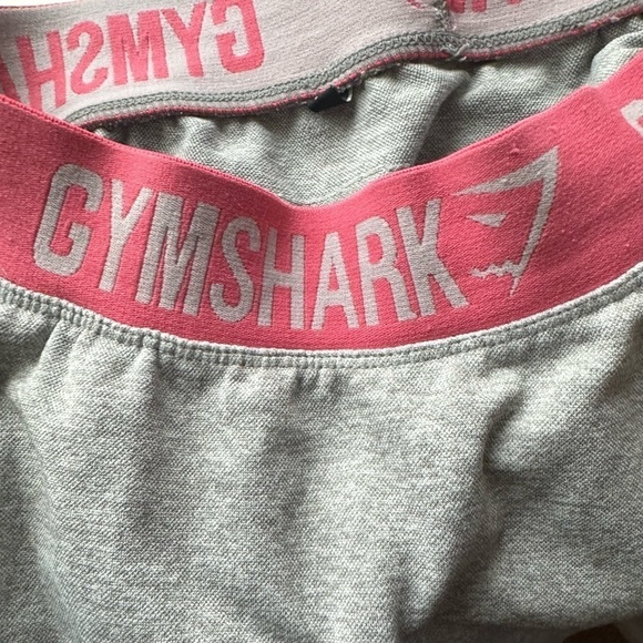 Gymshark XS/S Flex Women’s Leggings Light Gray Pink Supportive Shaping Cross Fit - Picture 8 of 9